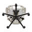 Mignone Mid-Back Transparent Mesh Office Chair with Flip-Up Arms-83161080