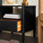 Boshell 1-Drawer Solid Wood Nightstand-1616324325