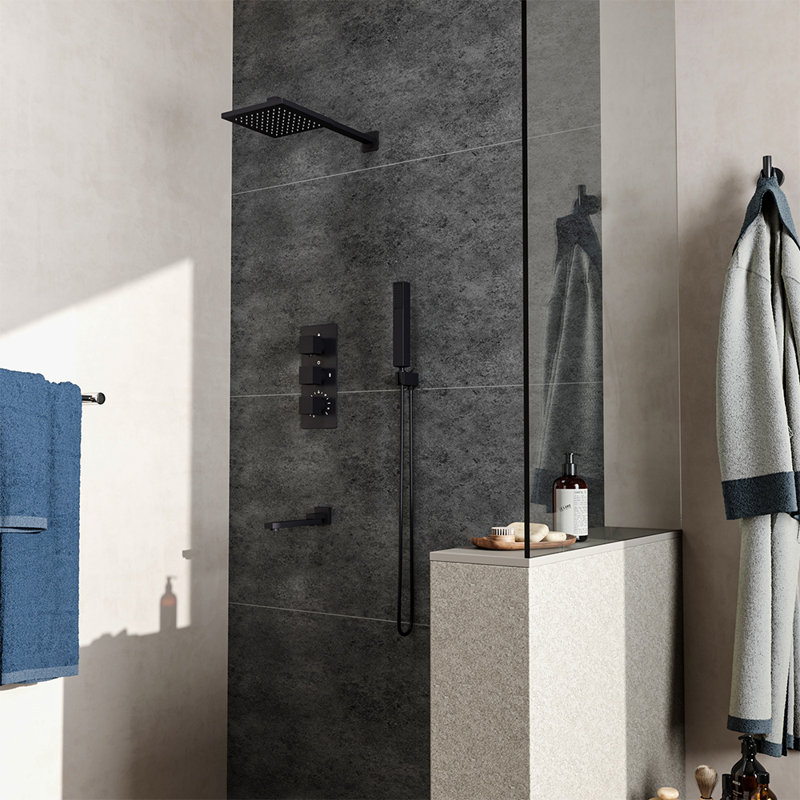 Rubie Mixer Shower with Fixed Showed Head