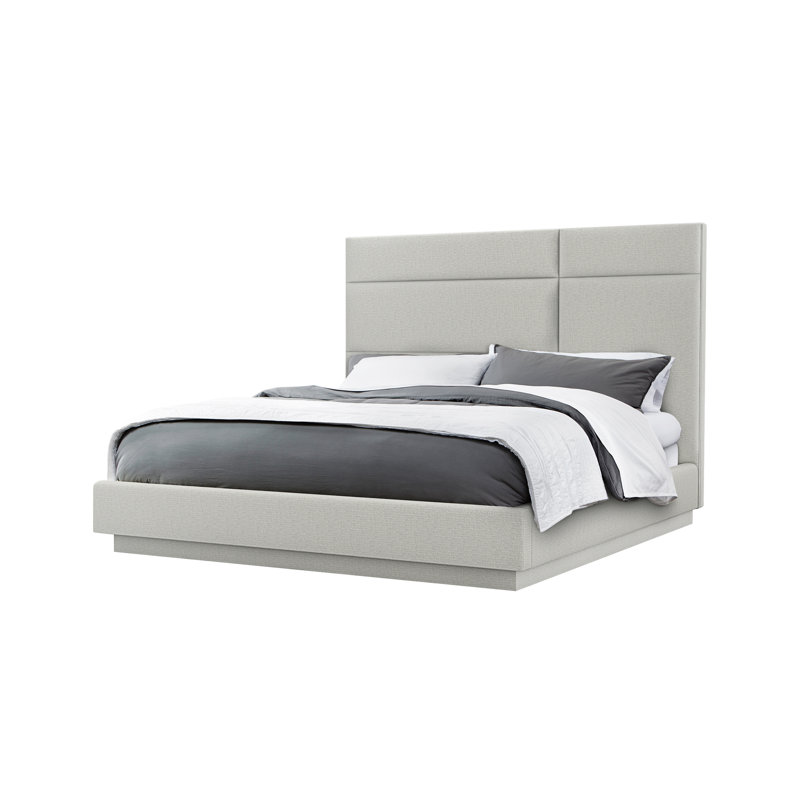 Quadrant Upholstered Bed, Fresco, King