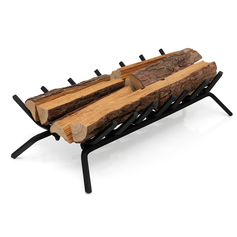 Fairbairn Steel Fireplace Grate, 8" H x 31" W x 15" D