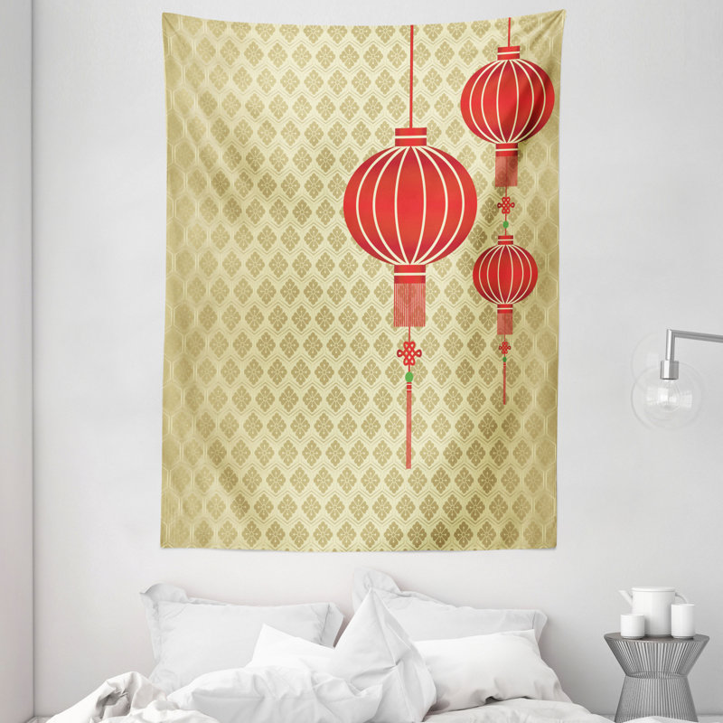 Tapisserie en polyester, H 80 po x l 60 po