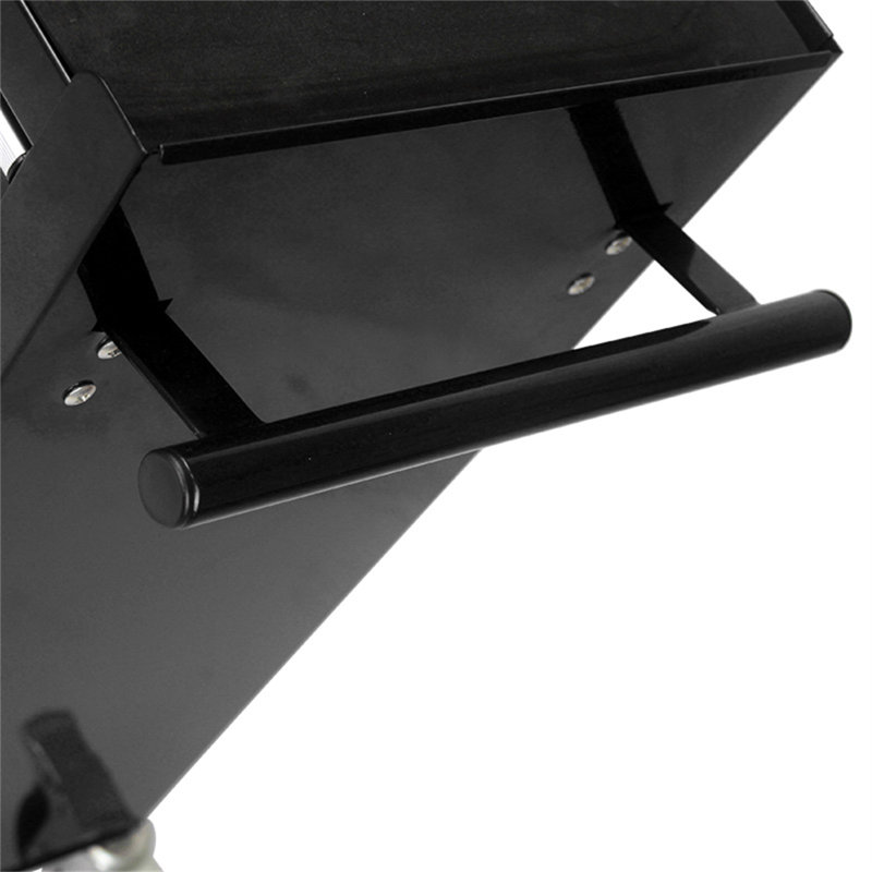 Chariot à outils multifonctionnel avec 4 roulettes, Noir, noir, noir, noir