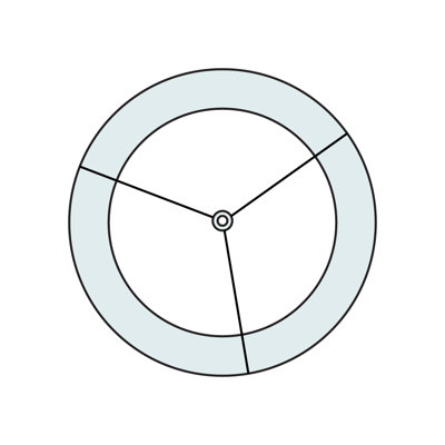 6,7 cm Lampenschirm aus Glas