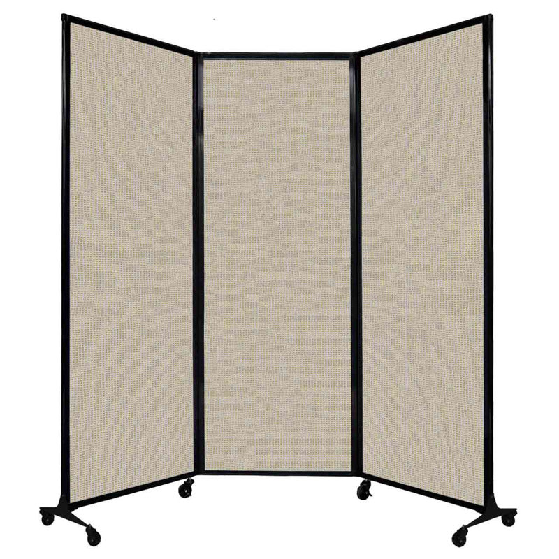 Cloison portable QuickWall, Épinette du Colorado, 88"H x 100"L