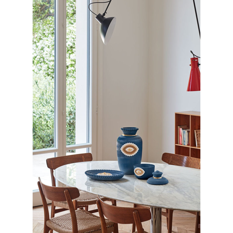 Boîte à accessoires en porcelaine
