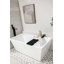 Baignoire autoportante rectangulaire à double extrémité en acrylique Aqua Eden de 59 pouces Kingston avec drain