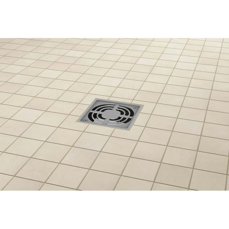 Sterlina II 12" x 12" Porcelain Solid Decorative Tile, Ivory
