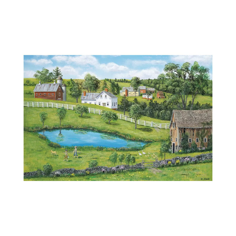 Forgotten Barn by Bob Fair - Wrapped Canvas Gallery-Wrapped Canvas Giclée, 101.6 cm H x 66.04 cm W x 3.175 cm D