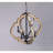 Jefferies 4 - Light Dimmable Lantern Geometric Chandelier