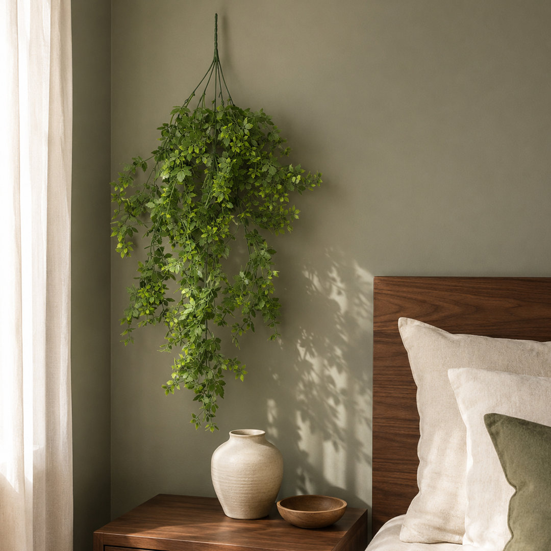 Artificial Hanging Plants Fire / UV Resistant 81cm Plant