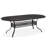 Yates Oval Powder Coated Aluminum Outdoor Dining Table-16543721