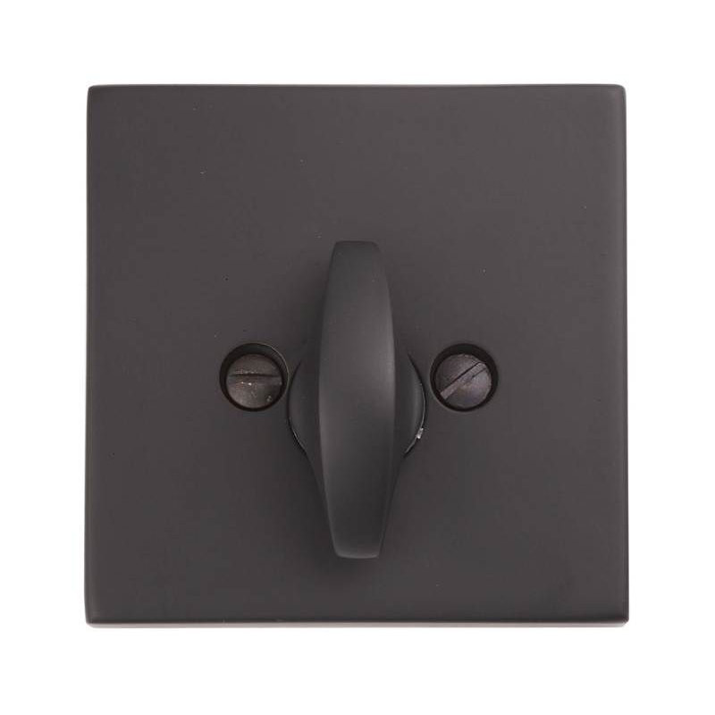 Deadbolt Collection One Sided Deadbolt, Flat Black