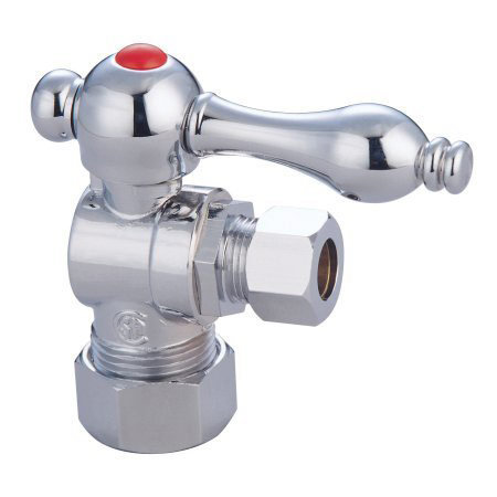 Quarter Decorative Turn Valves, Polished Chrome