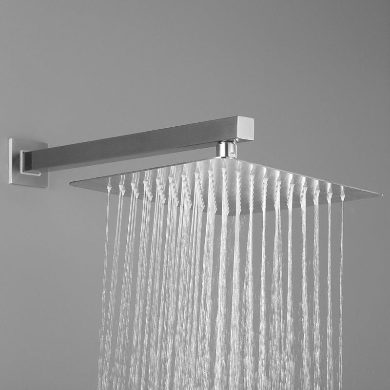 Ensemble de douche mural 10 po, Nickel brossé