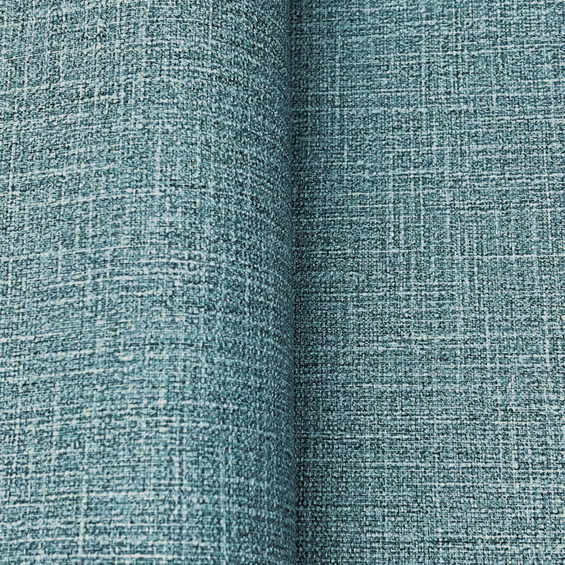Papier peint argenté Loom, Bleu