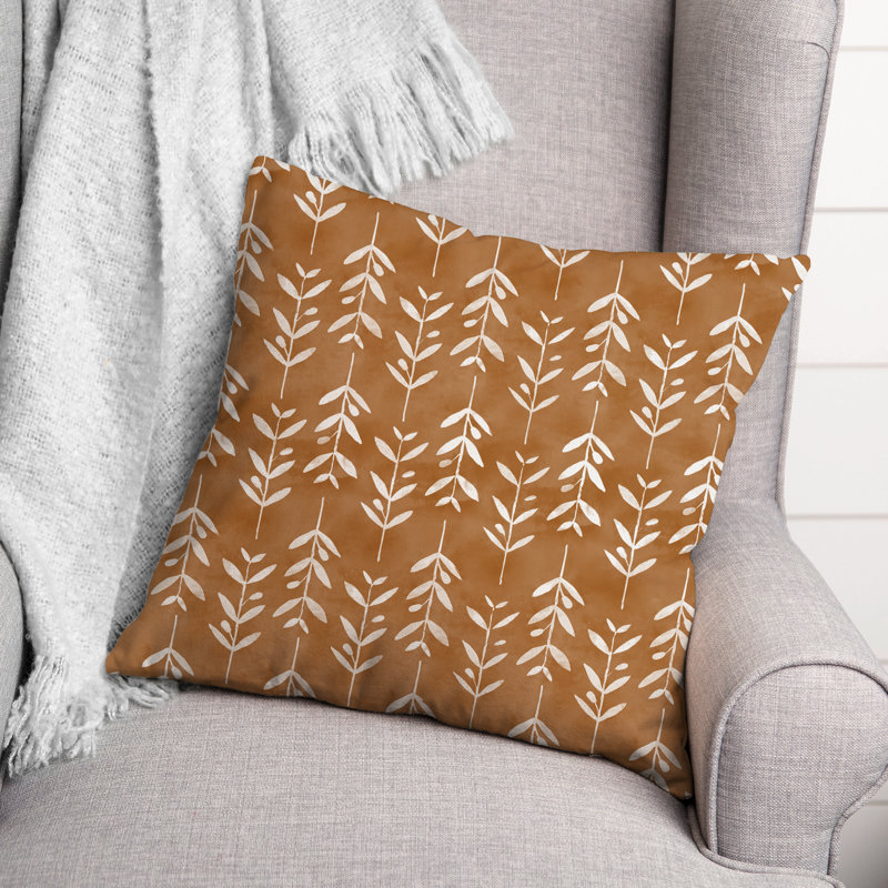 Floral Throw Pillow