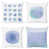 Ceil Blue/Seafoam/White