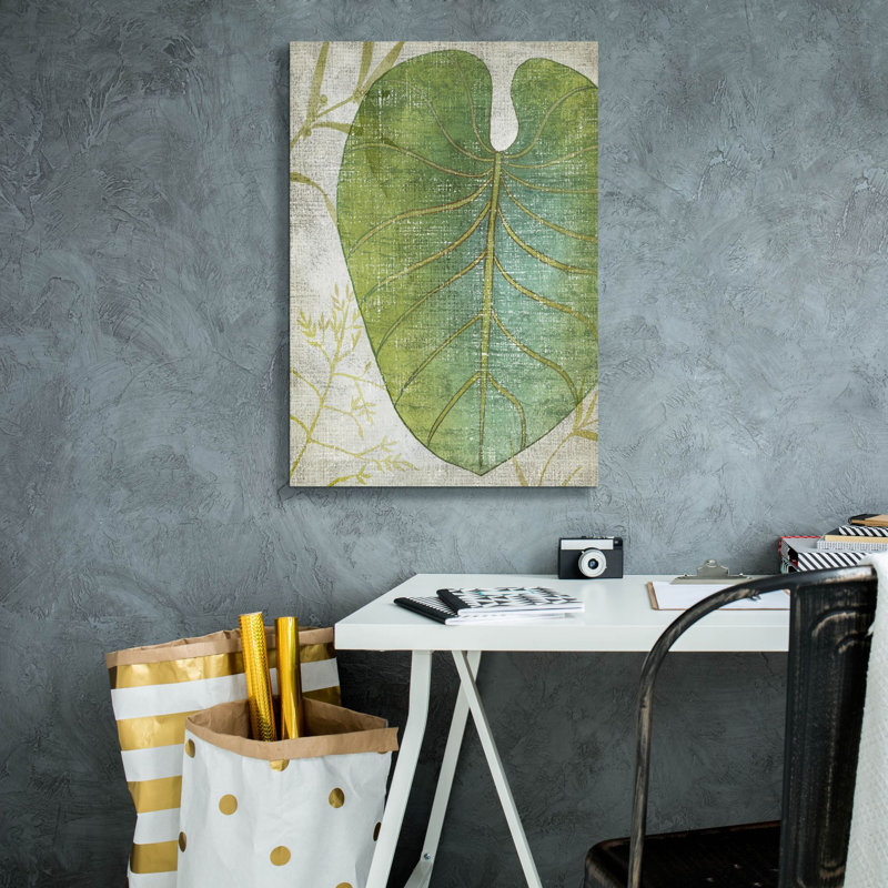 «Frond 4» par Chariklia Zarris, art mural sur toile, 18 po x 26 po, H 26 po x l 18 po