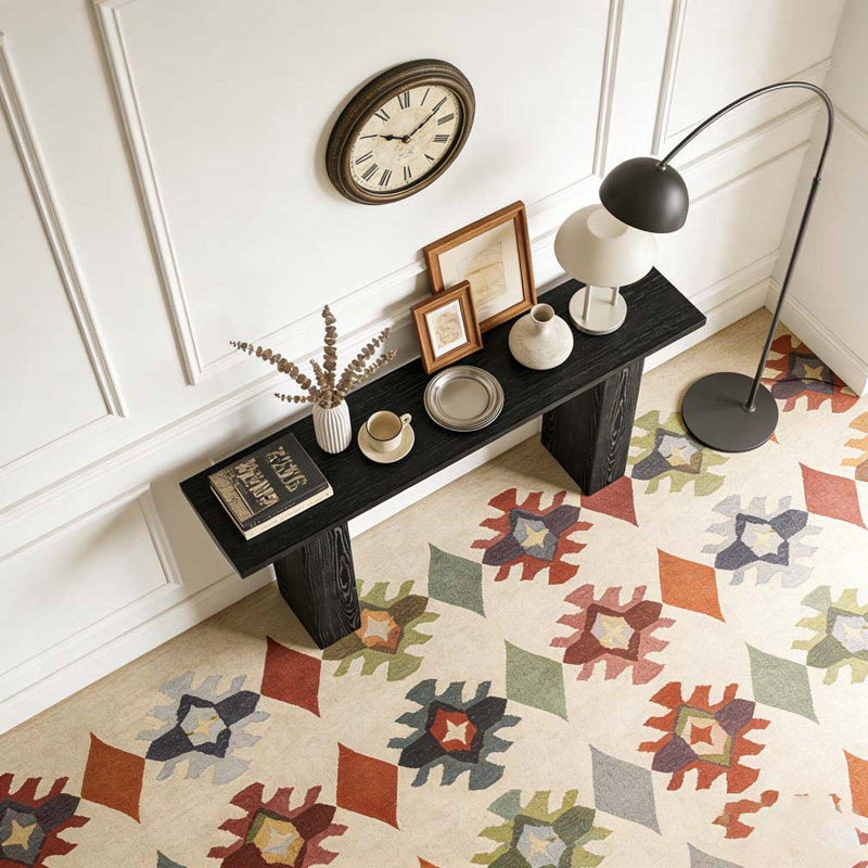 Triangular-Shaped Design Console Table