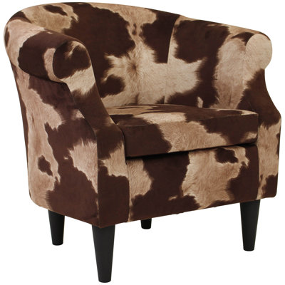 Notasulga 30.5" Wide Polyester Barrel Chair