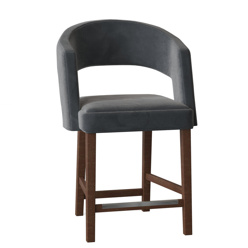 Bryant 26" Counter Stool, Walnut, Perigold Play Cameo