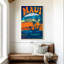 Maui Surfing Paradise sur toile-1362613178