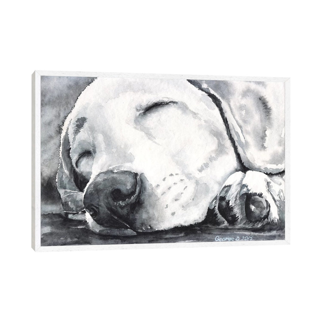Happy Dreams by George Dyachenko - Floater Frame Painting on Canvas