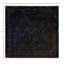 Tapis rond en laine noir 6 pi 0 po x 6 pi 1 po Huckstep