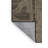 Machine Washable Art Deco Brown Area Rug