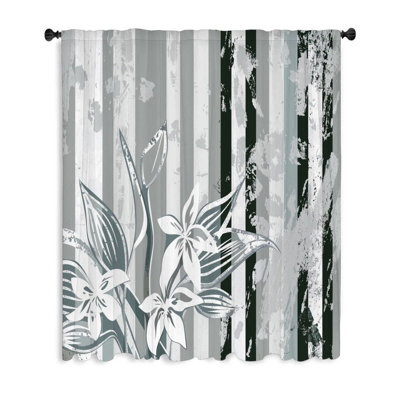 Gwenni Sheer Curtain Single Panel