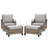 Motes Wicker 2 - Person Patio Conversation Set with Cushions-888912071
