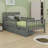 Platform Bed With Guardrails On Both Sides And Two Storage Drawers-1734333802-1734333801