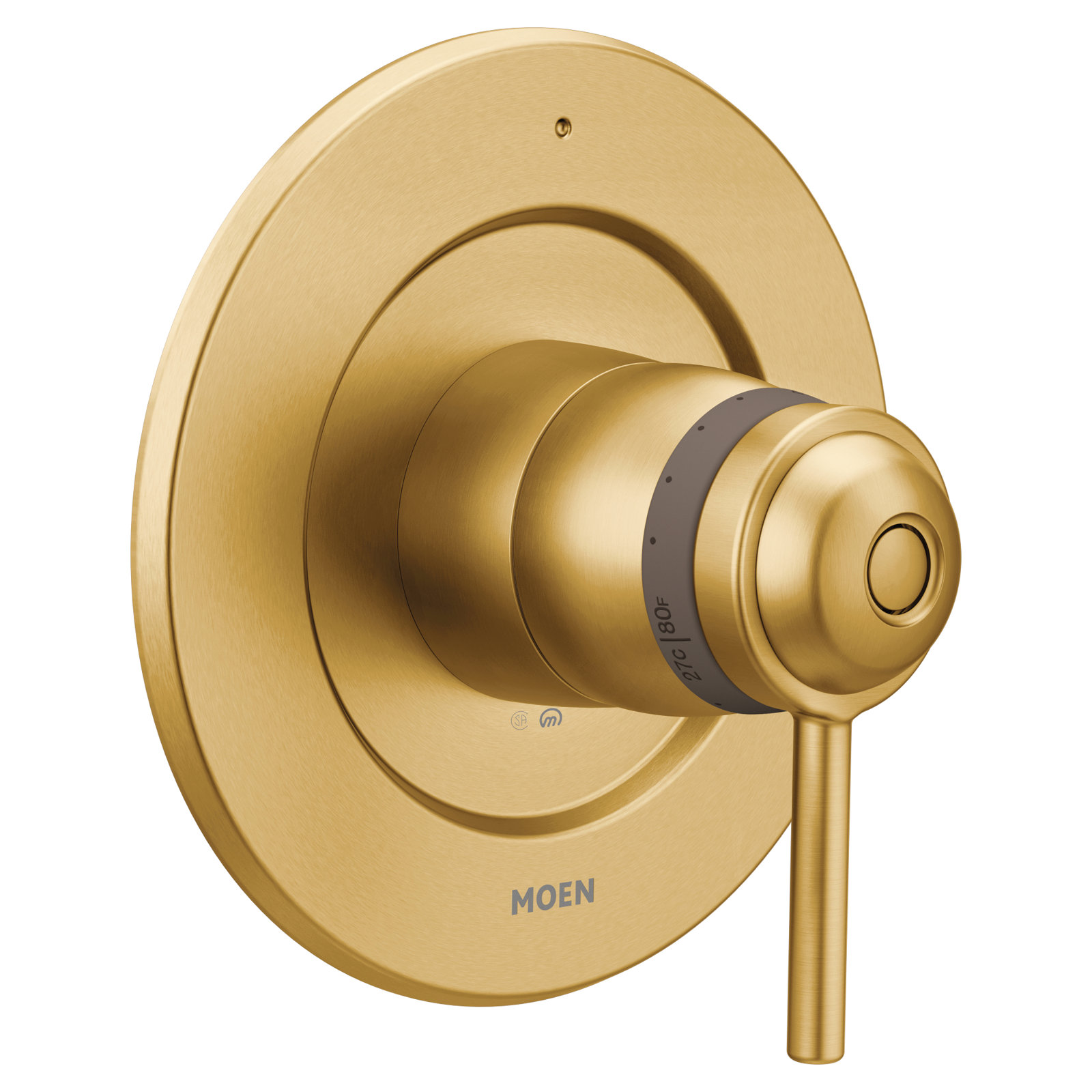 Align ExactTemp Tub and Shower Valve Trim, Brushed Gold