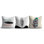Ensemble de coussins confortables (3 pièces), 17 x 17 pouces | Rembourrage en silicone 50% coton / 50% polyester | Lavable à la machine, repassable, impression numérique | Parfait pour la décoration intérieure, les canapés et les chaises