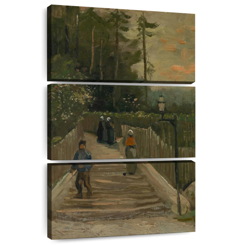 Chemin Sirci à Montmartre, H 74 po x l 48 po