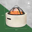 2 in 1 Firepit with BBQ Cooking Grill for Outdoor Garden and Patio