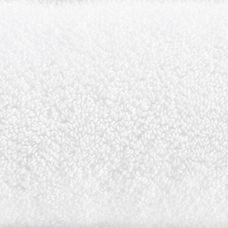 Lux 6 Piece 100% Cotton Towel Set, White