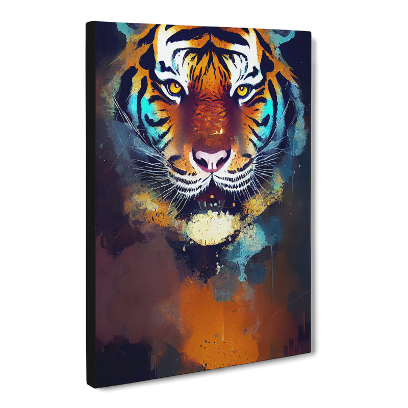 Tiger Vol.2 - Wrapped Canvas, 60cm H x 40cm W x 3cm D
