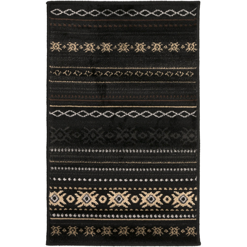 Gorge Geometric Indoor Rug, Rectangle 2' x 3'