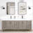 Leon 84'' Double Bathroom Vanity with Engineered Marble Top-623216459-674837156-623216456