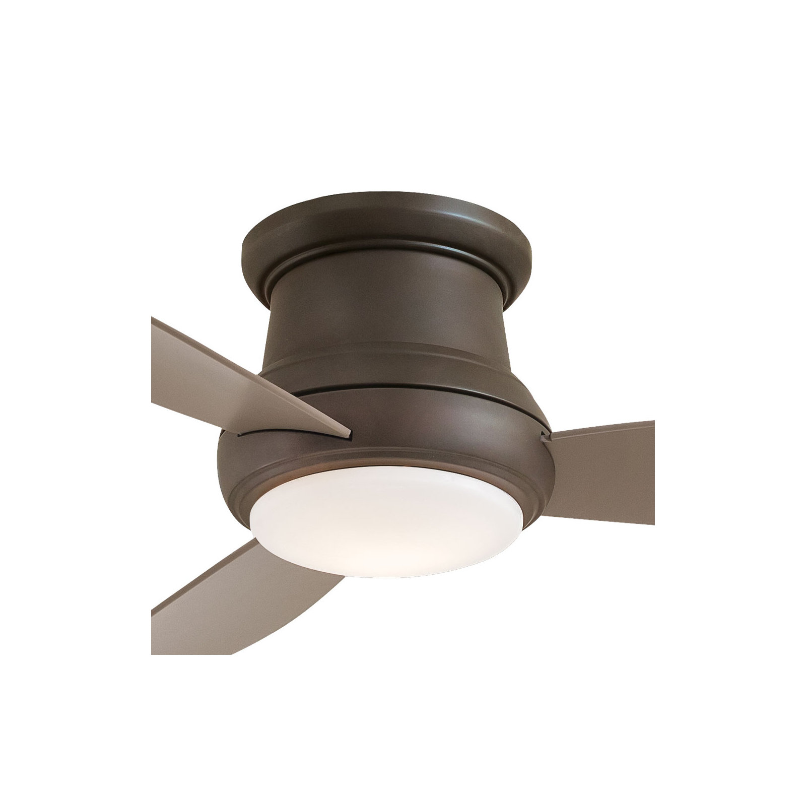 52" Concept II 3 - Blade LED Propeller Ceiling Fan with Remote Control and Light Kit Included, LED