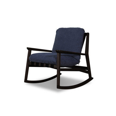 Chaise berçante Mid Century