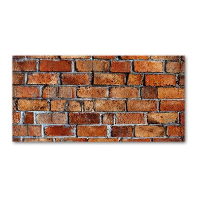 Brick Wall - Wrapped Canvas Print
