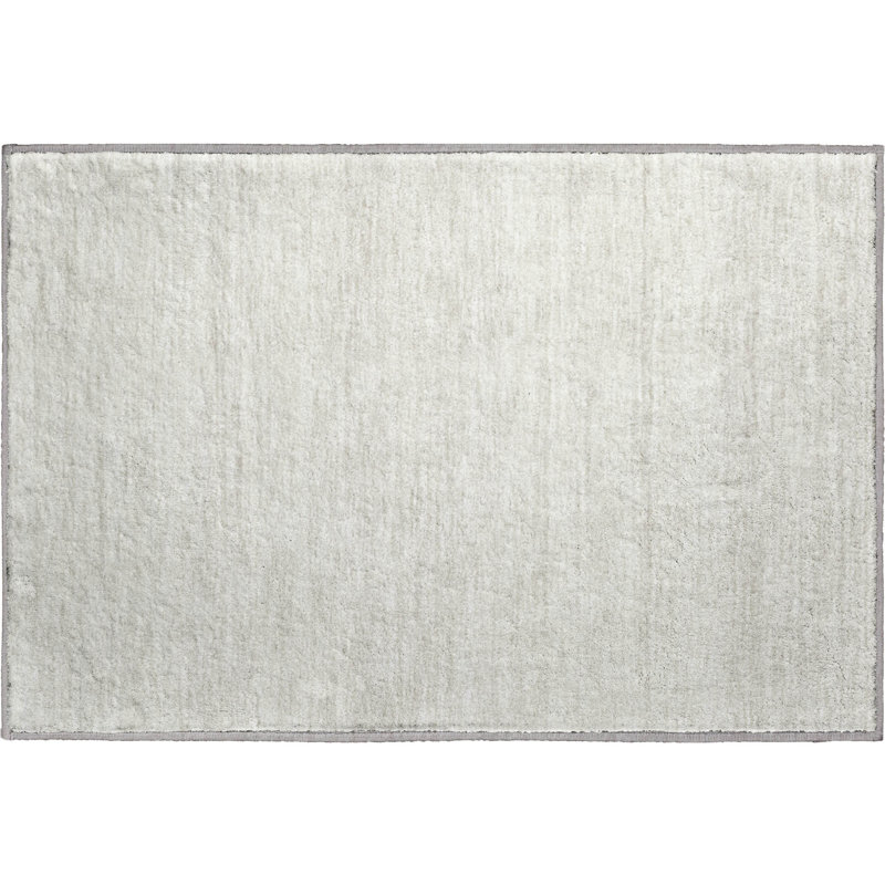 Premium Machine Washable Prisco Ivory Rug, Rectangle 1'8" x 2'6"