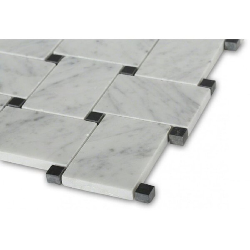 Orchard 2x3 Basketweave Honed Marble Mosaic Tile