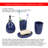 Tharsiga 4 Piece Bathroom Accessory Set-359041391