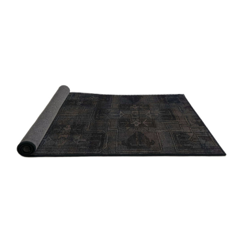 Abstract Indoor Rug, Round 4'