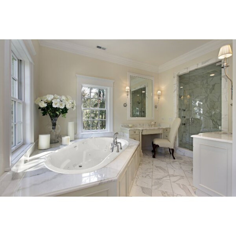 Savannah 66'' L Bathtub, White, Polished Nickel
