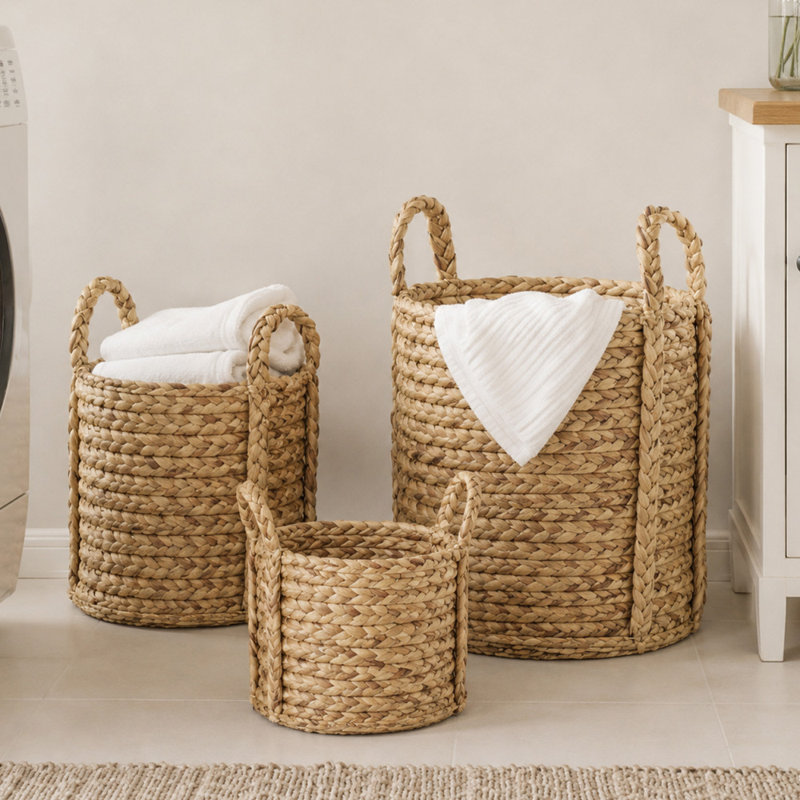 Beachcrest Home™ Seagrass Decorative Basket